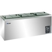 DC-12DSE Master-Bilt, 84.63" Flip Top Ice Cream Dipping Cabinet, Stainless Steel