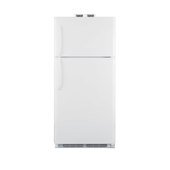 BKRF21W Accucold, 30" Double Door Reach-In Refrigerator / Freezer, White