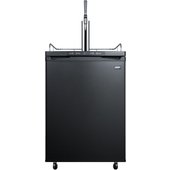 SBC635M7NCF Summit Appliance, 24" Cold Brew Nitro Infused Coffee Dispenser, 1 Tap