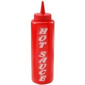 280-1566 FMP, 12 oz Hot Sauce Squeeze Bottle