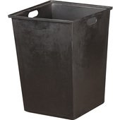 DPI MD 6009 Oak Street Manufacturing, 25 Gallon Trash Can Liner for Trash Receptacles, Black