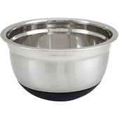 MXRU-150 Winco, 1.5 Qt. Heavy Duty Stainless Steel Mixing Bowl w/ Non-Slip Silicone Base