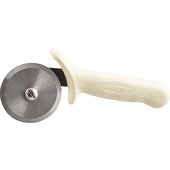 P3A-PCP Dexter-Russell, 2 3/4" Pizza Cutter, High Carbon Steel w/ Slip Resistant White Handle