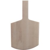137-1239 FMP, 9" x 8" Small Wooden Pizza Peel w/ 5" Handle