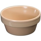 MMSC-2 Winco, 2.5 oz. Round Melamine Sauce Cup, Tan (12/Case)
