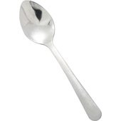 0002-09 Winco, 18/0 Stainless Steel 4.6" Windsor Demitasse Spoon (12/pkg)