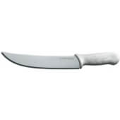 S132-10PCP Dexter-Russell, 10" Sani-Safe Stainless Steel Cimeter Knife w/ White Handle