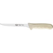 KWP-61 Winco, 6" Stäl High Carbon Stainless Steel Narrow Boning Knife w/ White Handle