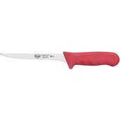KWP-61R Winco, 6" Stäl High Carbon Stainless Steel Narrow Boning Knife w/ Red Handle
