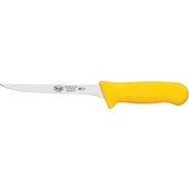 KWP-61Y Winco, 6" Stäl High Carbon Stainless Steel Narrow Boning Knife w/ Yellow Handle
