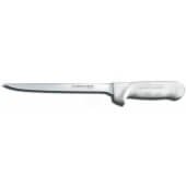 S133-8PCP Dexter-Russell, 8" Sani-Safe Stainless Steel Fillet Knife w/ White Handle