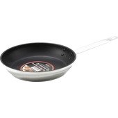 SSFP-8NS Winco, 8" Excalibur Non-Stick Induction Ready Stainless Steel Fry Pan