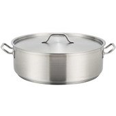 SSLB-25 Winco, 25 Quart Induction Ready Stainless Steel Brazier