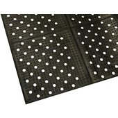 280-1012 FMP, 48" x 36" Multi Mat II Anti-Fatigue Rubber Floor Mat, Brown
