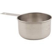 FMP 137-1388 Measuring Cup, 1/4 cup capacity, stainle