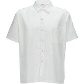 UNF-1W3XL Winco, Signature Chef Unisex White Chef Shirt, 3X-Large