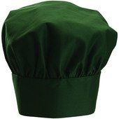 CH-13GN Winco, 13" Poly-Cotton Chef Hat, Green