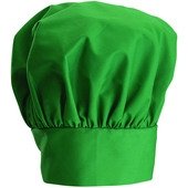 CH-13LG Winco, 13" Poly-Cotton Chef Hat, Light Green