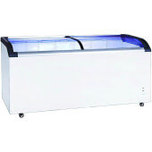 Black Diamond BDCF-19-CG Curved Top Display Freezer