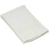BTW-30 Winco, 19" x 16" Cotton Bar Towel, White (12/pkg)