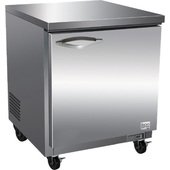IUC28R Ikon by MVP, 28" 1 Solid Door Undercounter Refrigerator
