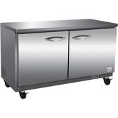 IUC48R Ikon by MVP, 48" 2 Solid Door Undercounter Refrigerator