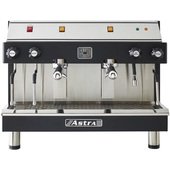 M2S 017 Astra, 4.5 kW Mega 2S Semi-Automatic Two Group Espresso Machine w/ Manual Steam Wands
