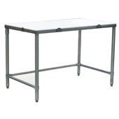 CT2484S Eagle Group, 84" x 24" Poly Top Cutting Table