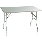T2472F Eagle Group, 72" x 24" Stainless Steel Folding Work Table