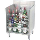 CRLR-18 Advance Tabco, 18" Five Tier Stainless Steel Liquor Display Cabinet