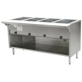 HT4OB-120 Eagle Group, 63 1/2" Electric Steam Table, 4 Pan Capacity, 3 kW