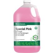 057763 U.S. Chemical, 1 Gallon Special Pink Liquid Dish Washing Detergent (4/Case)