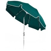 844FC-SR-FGA Frankford Umbrellas, 7 1/2' Catalina Octagonal Crank Lift Tilting Umbrella w/ 1 1/2" Aluminum Pole, Forest Green