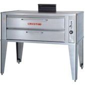 951 SINGLE Blodgett, 38,000 Btu Gas Single Deck Oven w/ Draft Diverter