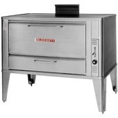 966 SINGLE Blodgett, 50,000 Btu Gas Single Deck Oven w/ Draft Diverter