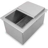 PB-DIIB3418-X John Boos, 34" x 18" Stainless Steel Drop-In Ice Bin