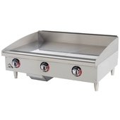 536TGF Star Mfg, 36" Electric Countertop Griddle, Thermostatic Controls, 208/240v