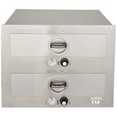 3B84AT72 Toastmaster, 980 Watt Electric Food Warmer, 2 Drawer, Built-In
