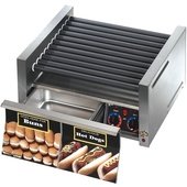 45STBDE Star Mfg, 1,650 Watt Electric Hot Dog Roller Grill w/ Bun Drawer & Digital Controls, 45 Capacity