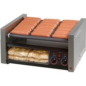 30SCBBC Star Mfg, 1,150 Watt Electric Hot Dog Roller Grill w/ Bun Drawer, 30 Capacity