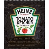 10013000534625 Heinz, 1.25 oz. Ketchup Portion Packet (100/Case)