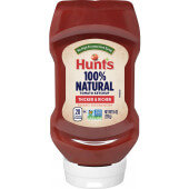 2700000272 Hunt's, 14 oz. Top Down "100% Natural" Ketchup Squeeze Bottle (12/Case)