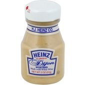 10013000514009 Heinz, 2 oz. Dijon Mustard Mini Roomservice Bottle (60/Case)