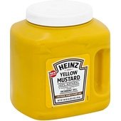 10013000652206 Heinz, 104 oz. #10 Yellow Mustard Jug (6/Case)