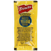 901559255 French's, 7 Gram Yellow Mustard Portion Packet (500/Case)