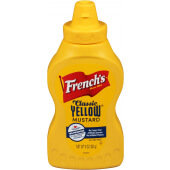 418502600 French's, 8 oz. Classic Yellow Mustard Squeeze Bottle (12/Case)
