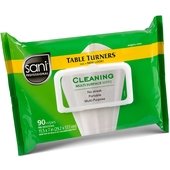 A580FW Sani Professional, 90 Count Table Turner Multi-Surface Wipes (12/Case)