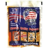 10064 Great Western, Premium America Popcorn Kit for 8 oz. Poppers (24/Case)