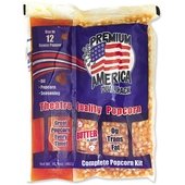 10061 Great Western, Premium America Popcorn Kit for 12 oz. Poppers (24/Case)