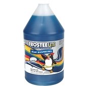 15306 Great Western, Frostee 1 Gallon Lite Blue Raspberry Snow Cone Syrup (4/Case)